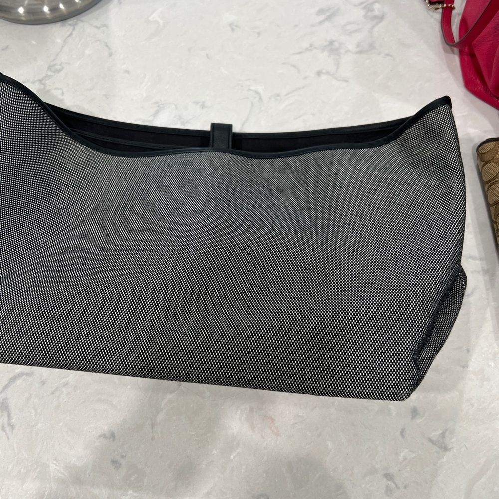 Black coach insert for a tote purse brand new used once